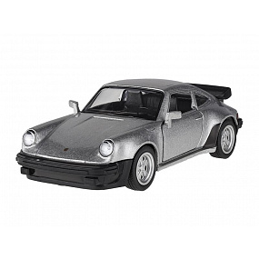 Kovový model 1:32 Porsche 911 Turbo 3.3 v striebornej metalíze