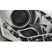 VW Polo 6R 2009-03.14 predné číre svetlá DRL chrome (LPVWN3)