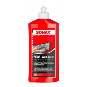 Color Polish červená leštenka Sonax 500 ml