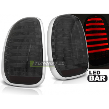 Mini R60 Countryman 2010-14 zadné lampy smoke LED BAR (LDMC05)