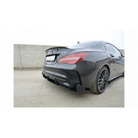Splitter Mercedes-Benz CLA A45 AMG C117 Facelift Tył Boczne Racing Splitter Mercedes-Benz CLA A45 AMG C117 Facelift Tył Boczne Racing