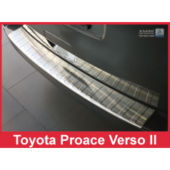Nerez kryt- ochrana prahu zadného nárazníka Toyota Proace Verso II 2016+