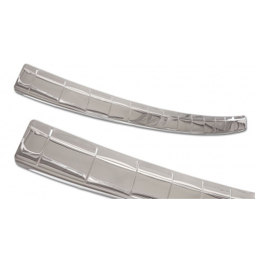 Nerez kryt, ochrana prahu zadného nárazníka Škoda Octavia IV FL kombi 2019+ chróm Nerez kryt, ochrana prahu zadného nárazníka Škoda Octavia IV FL kombi 2019+ chróm