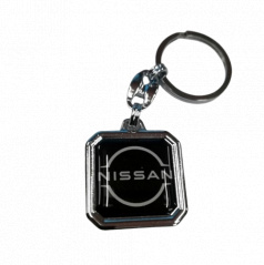 Klíčenka NISSAN hranatá čierna