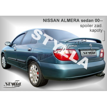 NISSAN ALMERA SEDAN (00+) spoiler zad. kapoty NISSAN ALMERA SEDAN (00+) spoiler zad. kapoty