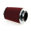 Športový vzduchový filter kužeľovitý červený (úzke telo)