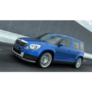 Spoiler pod predný nárazník pre Škoda Yeti, Maxton Design (plast ABS bez povrchovej úpravy) Spoiler pod predný nárazník pre Škoda Yeti, Maxton Design (plast ABS bez povrchovej úpravy)