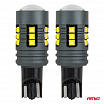 LED žiarovky STANDARD W16W T15 2525 18SMD biele 12V 24V