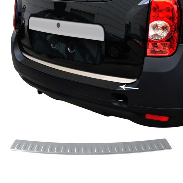 Nerez brúsený kryt zadného nárazníka Omtec Dacia Duster 2010-18 Nerez brúsený kryt zadného nárazníka Omtec Dacia Duster 2010-18