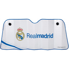 Originálne slnečná clona pod predné sklo s logom REAL MADRID 145x80 cm