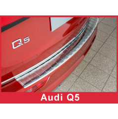 Nerez kryt- ochrana prahu zadného nárazníka Audi Q5 2008-16