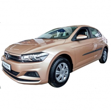 Ochranné bočné lišty na dvere, VW Polo VI, 2017+, HTB, 5-dverové Ochranné bočné lišty na dvere, VW Polo VI, 2017+, HTB, 5-dverové