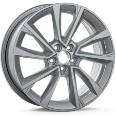Originálne koleso z ľahkej zliatiny PROCION 17" Škoda Fabia SILVER