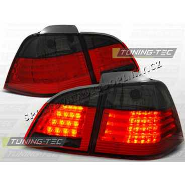 BMW E61 2004-07 zadné LED lampy red smoke (LDBM34)