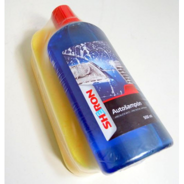 Autošampon Sheron 500 ml + huba AKCIA !!!