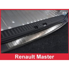 Nerez kryt- ochrana prahu zadného nárazníka Renault Master 2014-16