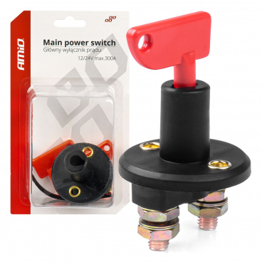 Vypínač odpájač prúdu akumulátora hebel 12V 24V