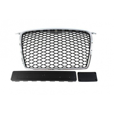 Gril Audi A3 8P RS-Štýl Chróm-Čierny Gril Audi A3 8P RS-Štýl Chróm-Čierny