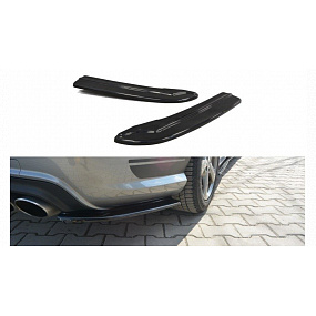 Splitter Mercedes-Benz C W204 S204 Tył Boczne Gloss Black Splitter Mercedes-Benz C W204 S204 Tył Boczne Gloss Black