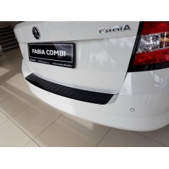 Ochranný panel zadného nárazníka glossy black Škoda Fabia III Combi