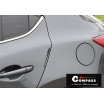 Samolepiace chránič dverí karbón 4 ks