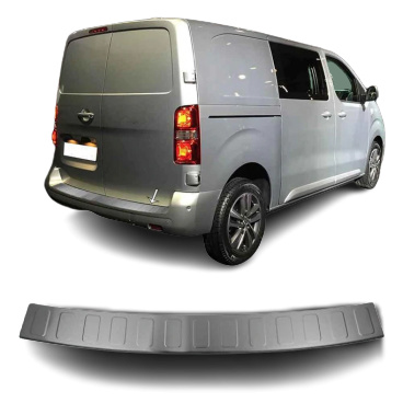 Nerez čierny kryt zadného nárazníka Omtec pre určité modely aut (nie pre dlhú verziu L3) Nerez čierny kryt zadného nárazníka Omtec pre určité modely aut (nie pre dlhú verziu L3)