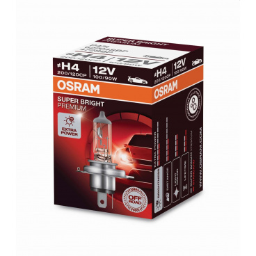Žiarovka OSRAM H4 12V 100/90W Super Bright Premium Off Road - 1 ks
