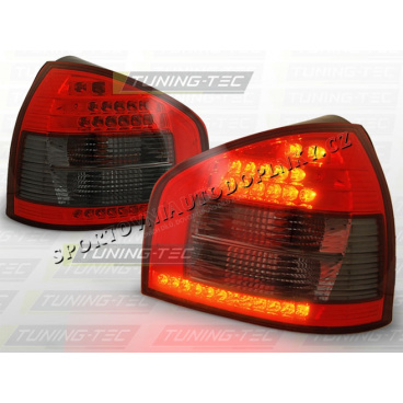 AUDI A3 (8L) 1996-03 zadné LED lampy RED SMOKE (LDAU42)