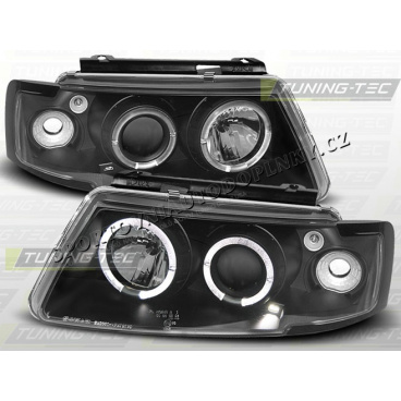 VW Passat B5 (3B) 1996-00 Predné číre svetlá Angel Eyes black (LPVW13) VW Passat B5 (3B) 1996-00 Predné číre svetlá Angel Eyes black (LPVW13)