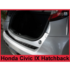 Nerez kryt- ochrana prahu zadného nárazníka Honda Civic 9 htb 2014-16