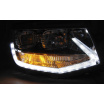 VW T6 15- predné číre svetlá chrome LED TRU DRL (LPVWP7)