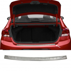 Nerez leštený kryt hornej hrany zadného nárazníka VW Golf HTB V, VI 2003-12, H.Elantra 2019+ sedan