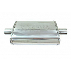 Tlmič Stredový 63,5mm TurboWorks LT 304SS 355mm