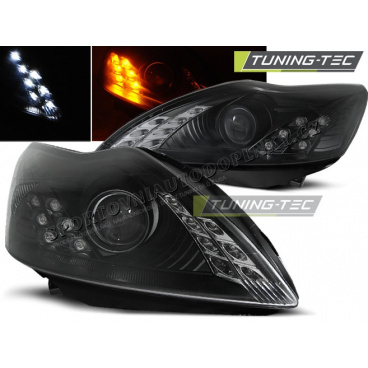 Ford Focus 02.2008-2010 predné číre svetlá daylight black (LPFO50) Ford Focus 02.2008-2010 predné číre svetlá daylight black (LPFO50)