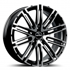 Alu koleso GMP TARGA black diamond 11,5x22 5x130 ET61