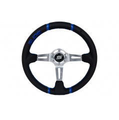 Volant SLIDE 350mm offset:90mm Koža Modrá