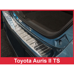 Nerez kryt- ochrana prahu zadného nárazníka Toyota Auris II Touring Sports FL 2015+