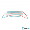 Nerez obložení oken Omtec Hyundai Tucson 2015+ 14 dílů