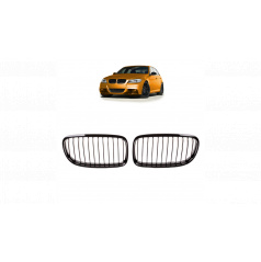 Mriežka BMW 3 E90 E91 Facelift jednotlivé lamely Lesklá čierna