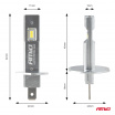 Autožiarovky LED série H25 CANBUS H1 12V 20W AMIO-04709