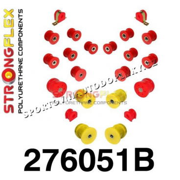 Subaru SVX StrongFlex kompletní sestava silentbloků 22 ks