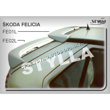 Škoda Felicia spoiler zadných dverí horný (EÚ homologácia) Škoda Felicia spoiler zadných dverí horný (EÚ homologácia)