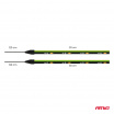 LED COB pásiky do auta bočné zelené 2x30cm 12V AMIO-04577