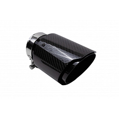 Koncovka tlmiča 89mm vstup 76mm Carbon Gloss