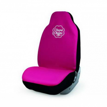 Univerzálny poťah sedadla čierno/ružový