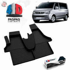 Gumový set 4D najkvalitnejších presných autokobercov VW T5