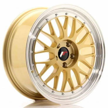 JR Wheels JR23 18x8 ET40 5x112 Zlaté s lešteným límcom JR Wheels JR23 18x8 ET40 5x112 Zlaté s lešteným límcom