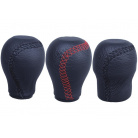 Hlavica radiacej páky black 100% koža (3 varianty)