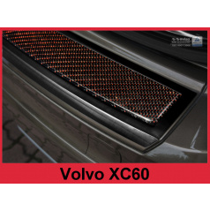 Carbon kryt- ochrana prahu zadného nárazníka Volvo XC60 2013-17