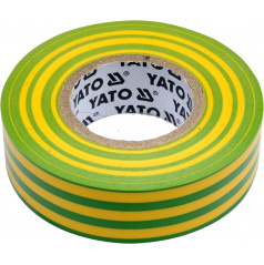 Izolačná páska elektrikárska PVC 19mm / 20m žlto-zelená